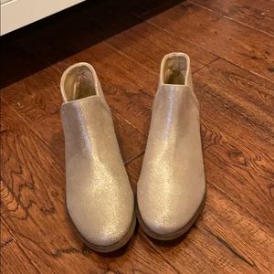 Gold Sparkle Booties
